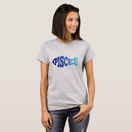 Camiseta Piscis - pescados del zodiaco