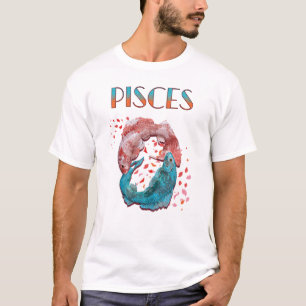 Camiseta Piscis Pez Zodíaco Horóscopo Signo de Astrología d