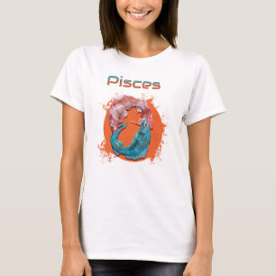 Camiseta Piscis Pez Zodíaco Horóscopo Signo de Astrología d
