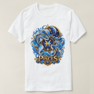 Camiseta Piscis Zodíaco Pez Celeste – Horóscopo Astrología