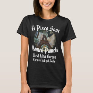 Camiseta Pisco Sour Nombrado Pamela Ribera Occidental O