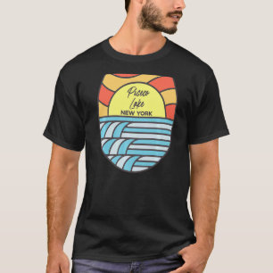Camiseta Piseco Lake New York Ny Sunset Adirondack
