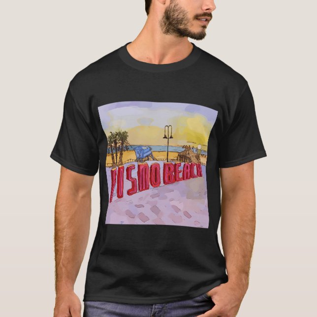 Camiseta Pismo Beach California (Anverso)