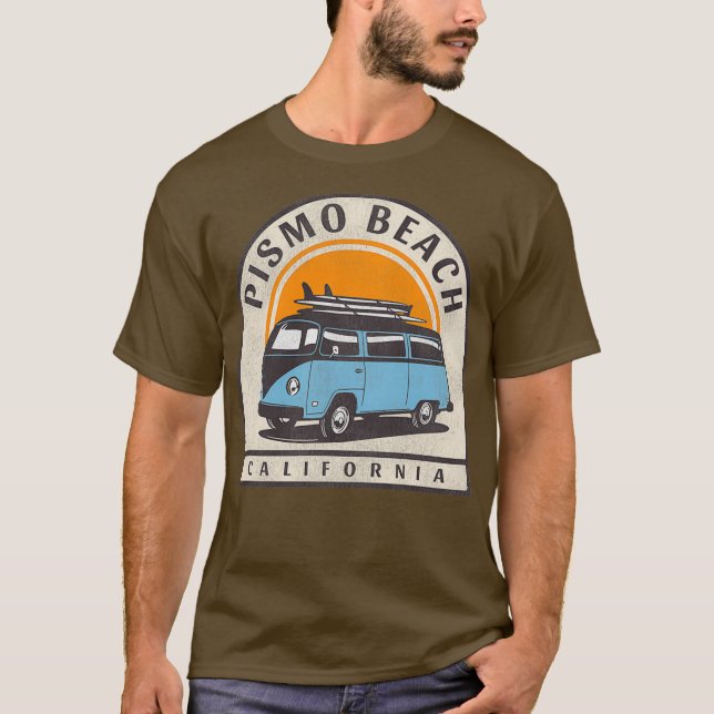 Camiseta Pismo Beach California Pismo Beach, California (Anverso)
