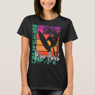 Camiseta Pismo Beach California Retro Sunset Beach Surf Sou
