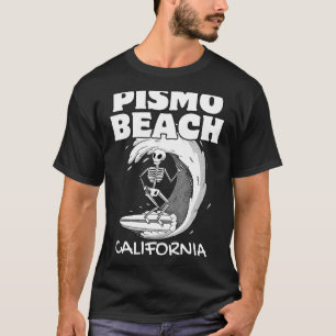 Camiseta PISMO BEACH CALIFORNIA Surf Retro Wave Vintage Sur