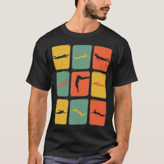 Camiseta Piso de natación Retro Vintage