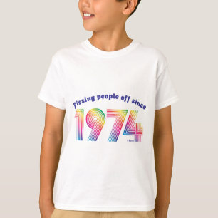 Camiseta Pissing a gente apagado desde 1974