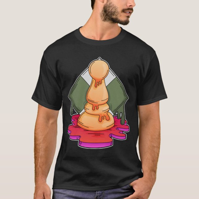 Camiseta Pista de ajedrez (Anverso)