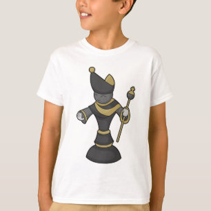 Camiseta Pista de ajedrez Bishop Staff Chess