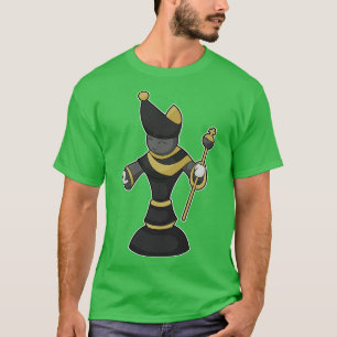 Camiseta Pista de ajedrez Bishop Staff Chess