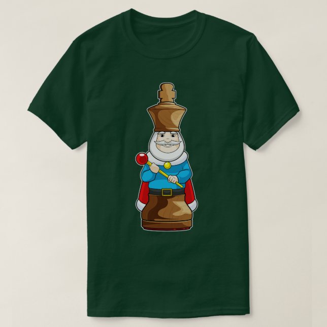 Camiseta Pista de ajedrez King Chess 2 (Diseño del anverso)