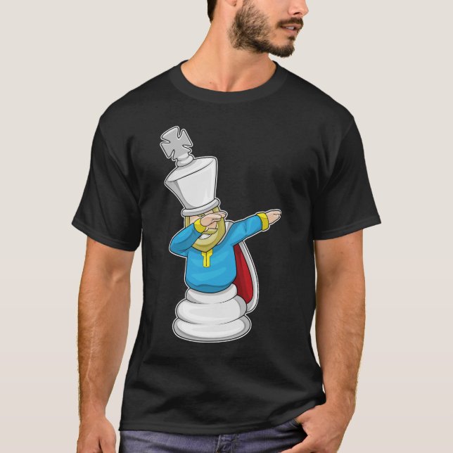 Camiseta Pista de ajedrez King Hip Hop Chess (Anverso)