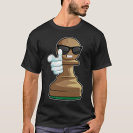 Camiseta Pista de ajedrez Pawn Chess