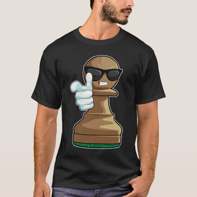 Camiseta Pista de ajedrez Pawn Chess (Anverso)