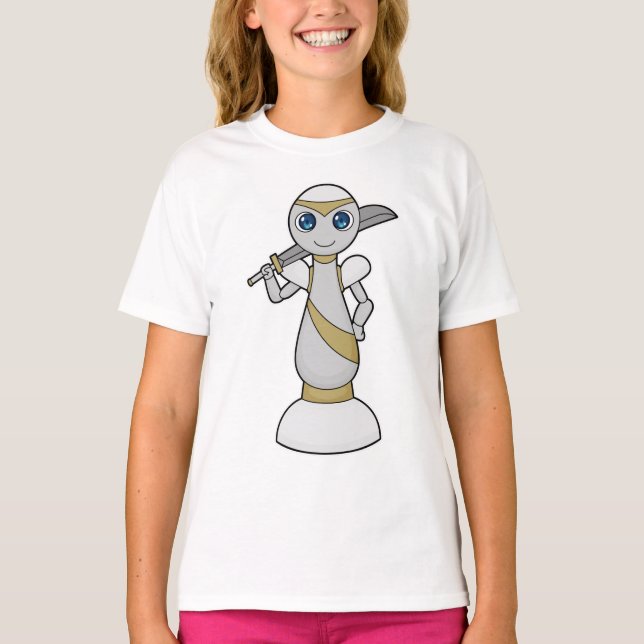 Camiseta Pista de ajedrez Pawn Sword Chess (Anverso)