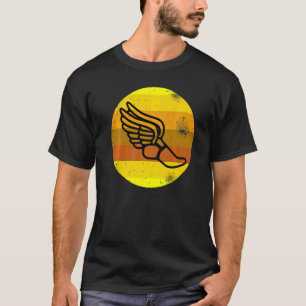Camiseta Pista De Atletismo Hurdler Runner Y Campo Sh