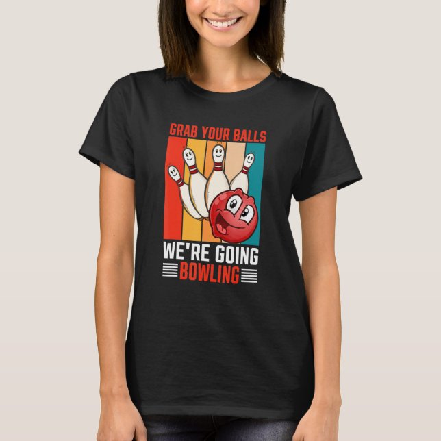 Camiseta pista de bolos (Anverso)