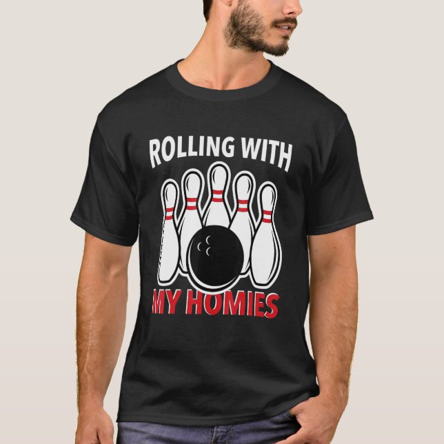 Camiseta pista de bolos (Anverso)