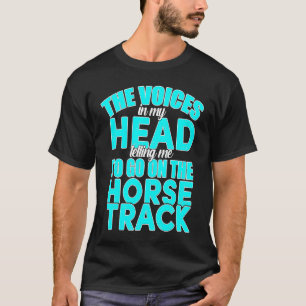 Camiseta Pista de carreras de caballos Jockey Jocky Tiempo