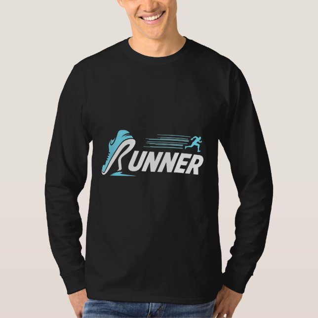Camiseta Pista de ejecución de entrenamiento de gimnasio en (Anverso)