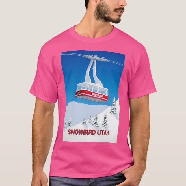 Camiseta Pista De Esquí De Snowbird (Anverso)