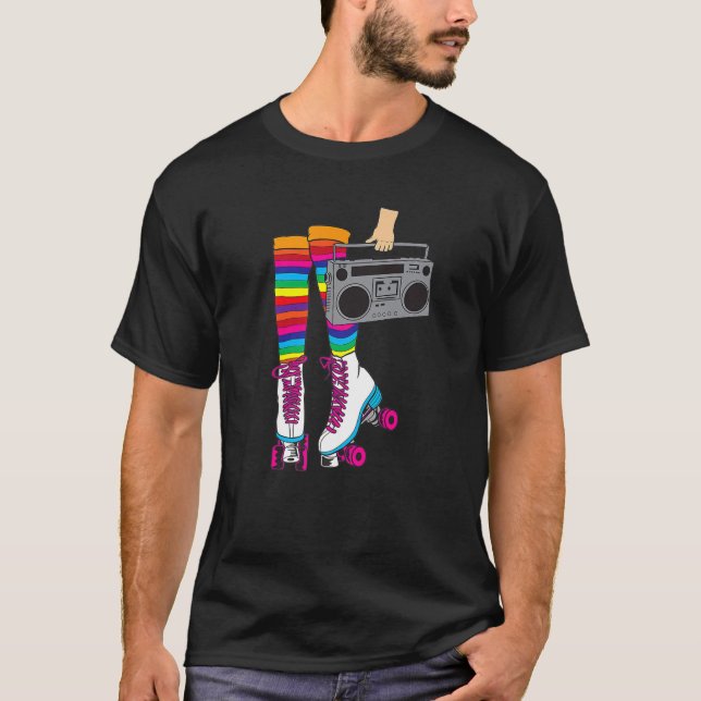 Camiseta Pista De Esquí Retro Un Gracioso Regalo De Rollerb (Anverso)