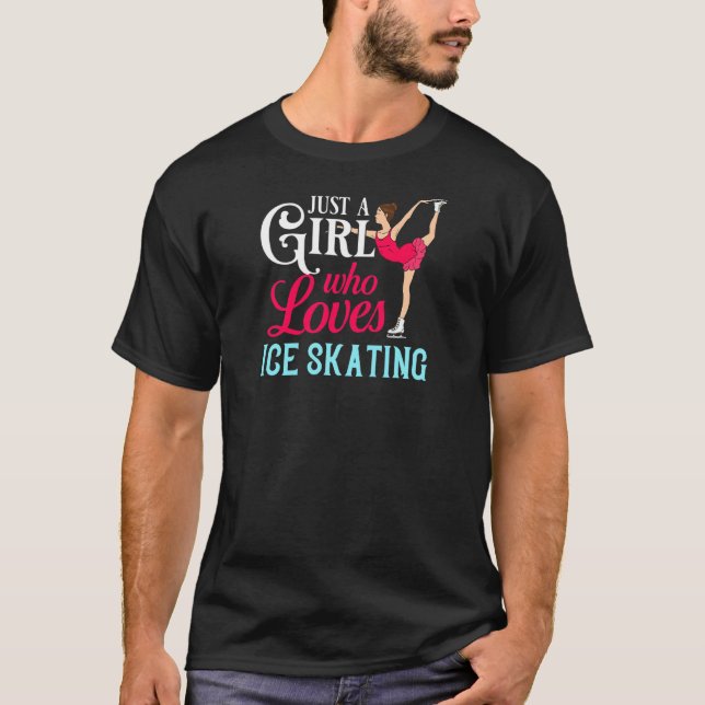 Camiseta Pista de patinaje sobre hielo Patinaje sobre zapat (Anverso)