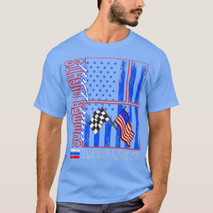 Camiseta Pista de suciedad de verano de coche de Carreras i
