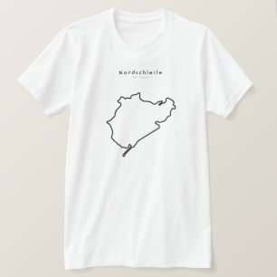 Camiseta Pista del Fórmula 1 de Nordschleife