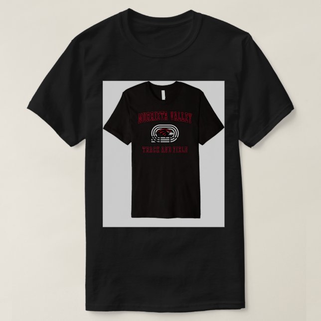 Camiseta Pista nocturna de la escuela secundaria Murrieta V (Diseño del anverso)