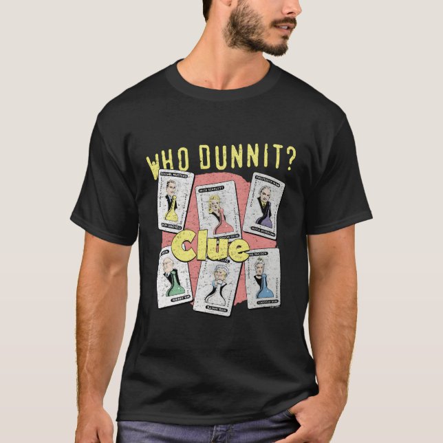 Camiseta Pista Para El Dunnit De La Oms (Anverso)