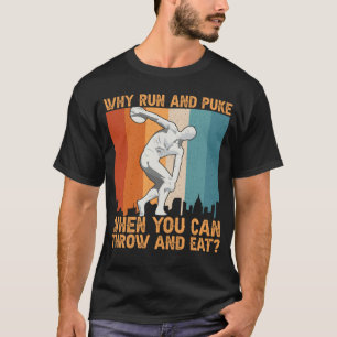 Camiseta Pista Y Campo De Entrenador De Discus Para Atleta