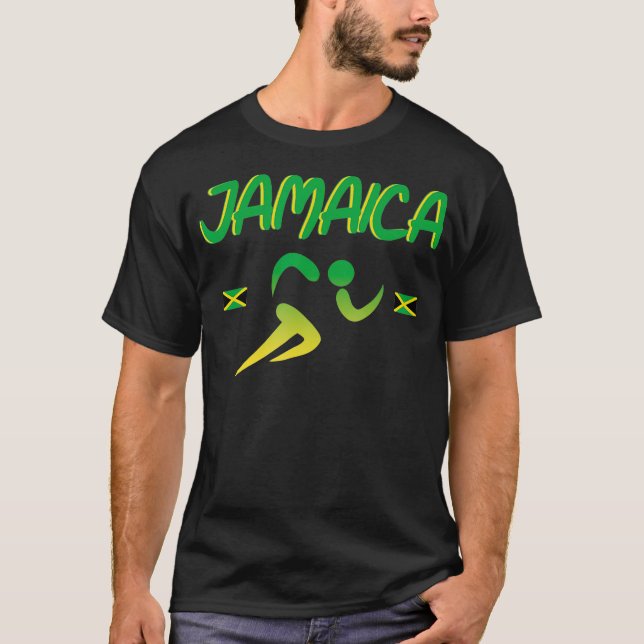 Camiseta Pista y campo del Orgullo de Jamaica en Souveni 20 (Anverso)