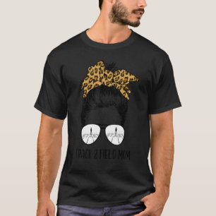 Camiseta Pista Y Campo Mamá Desordenada Gafas De Sol De Pel