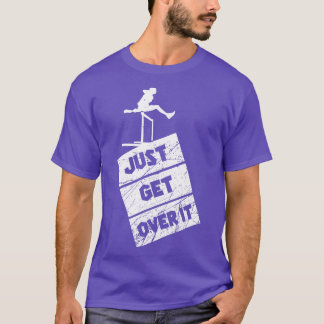 Camiseta Pista y campo simplemente supere a 3