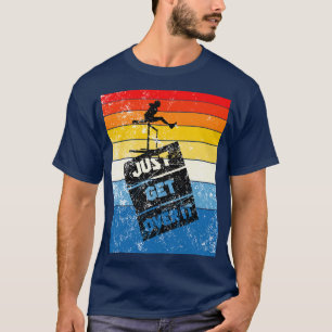 Camiseta Pista y campo simplemente supere a 3