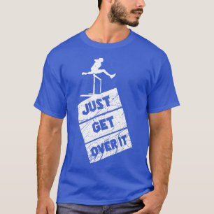 Camiseta Pista y campo simplemente supere a 4