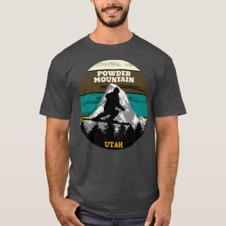 Camiseta Pistas de esquí de montaña Utah