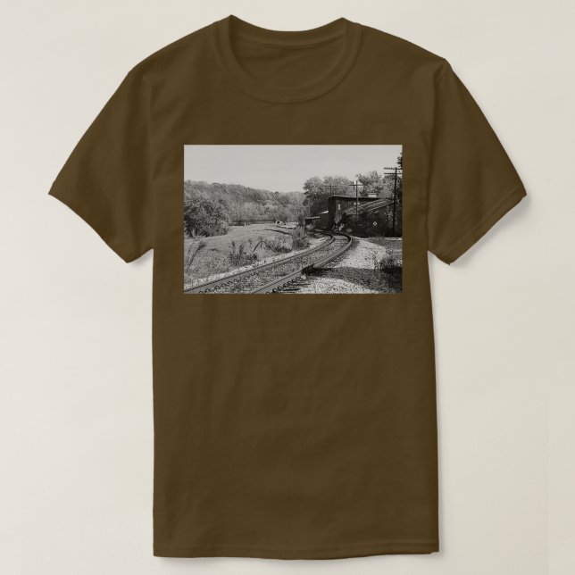 Camiseta Pistas de ferrocarril de Galena 1 (Diseño del anverso)