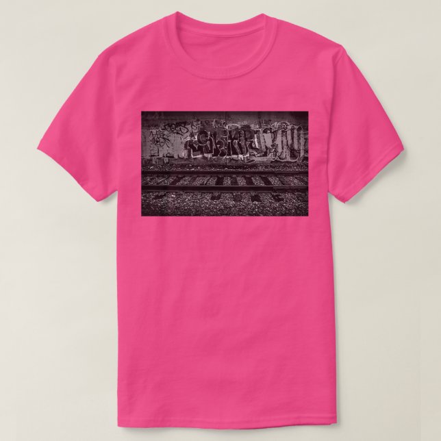 Camiseta Pistas de graffiti (Diseño del anverso)