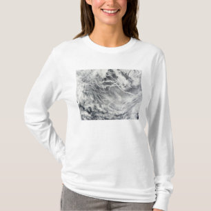 Camiseta Pistas de la nave en el Océano Pacífico