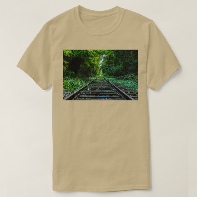 Camiseta Pistas ferroviarias 14 (Diseño del anverso)