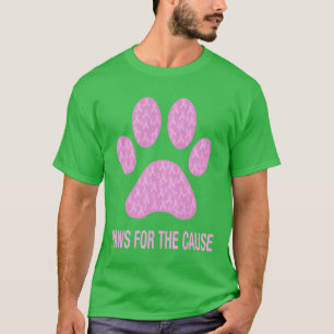 Camiseta Pistas para la causa del cáncer de mama Conciencia