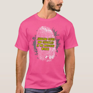 Camiseta Pistas y risas de malabarismo en el mundo del mist