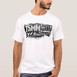 Camiseta pistola de 75 mm T22 T-Shirt T-Shirt