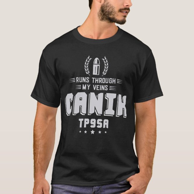 CAMISETA PISTOLA DE CANIK TP95A (Anverso)