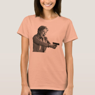 Camiseta Pistola de Hillary