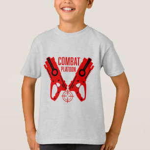 Camiseta Pistola De Juguete Para Niños Batalla Navidad Y Cu