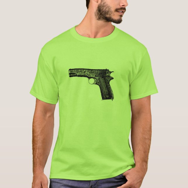 Camiseta Pistola de WWII M1911 (Anverso)